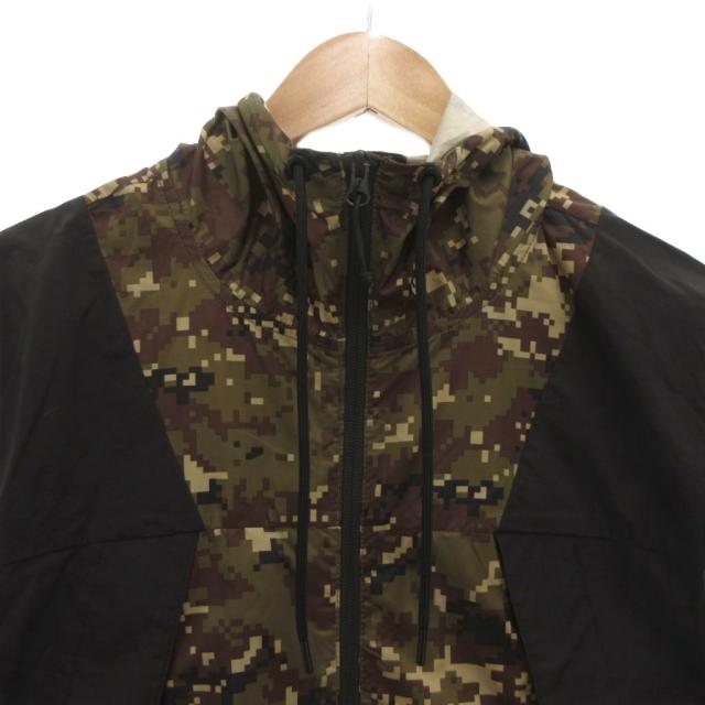 【中古】ザノースフェイス ホワイトレーベル PERIL WIND JACKET マウンテンパーカー ジャケット M カーキ 茶_2