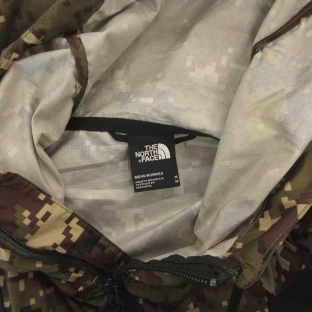 【中古】ザノースフェイス ホワイトレーベル PERIL WIND JACKET マウンテンパーカー ジャケット M カーキ 茶_5