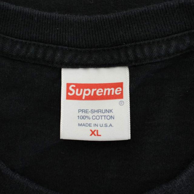【中古】シュプリーム SUPREME アンタイヒーロー ANTIHERO 22SS Dog Tee Tシャツ コラボ XL 黒 ブラック 半袖_2