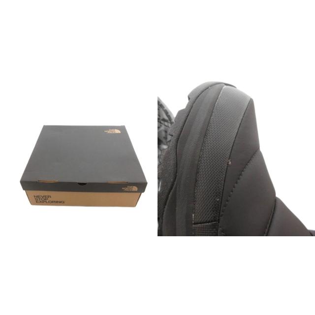 【中古】ザノースフェイス ヌプシ ブーティ ウォータープルーフ ロゴ ショート 24cm ブラック /UO ■GY44 メンズ_8