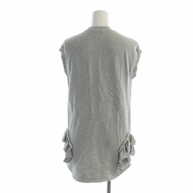 【中古】マルニ MARNI M01020 24SS ワンピース スウェット ノースリーブ フリル 10 グレー ■GY44 /MQ キッズ_1