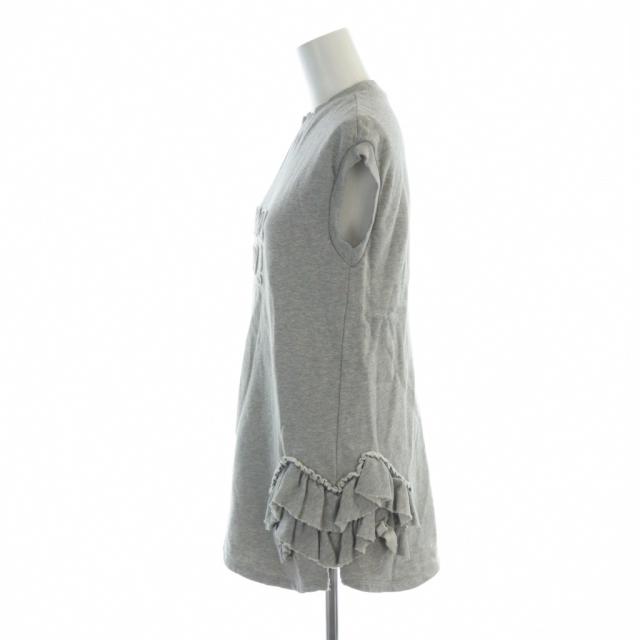 【中古】マルニ MARNI M01020 24SS ワンピース スウェット ノースリーブ フリル 10 グレー ■GY44 /MQ キッズ_2