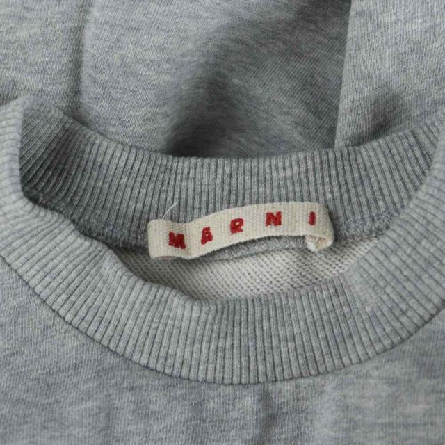 【中古】マルニ MARNI M01020 24SS ワンピース スウェット ノースリーブ フリル 10 グレー ■GY44 /MQ キッズ_3