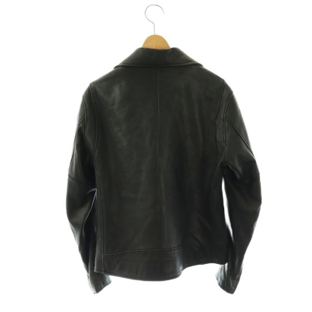 【中古】フリークスストア FREAKS STORE ライダースジャケット ラムレザー ダブル S ブラック /DO ■GY99 メンズ_1