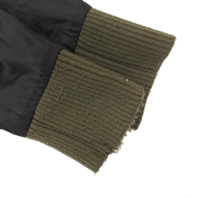 【中古】ディーゼル DIESEL マウンテンパーカー ジャケット ナイロン S 黒 ブラック カーキ /JS ■GY38 メンズ_3