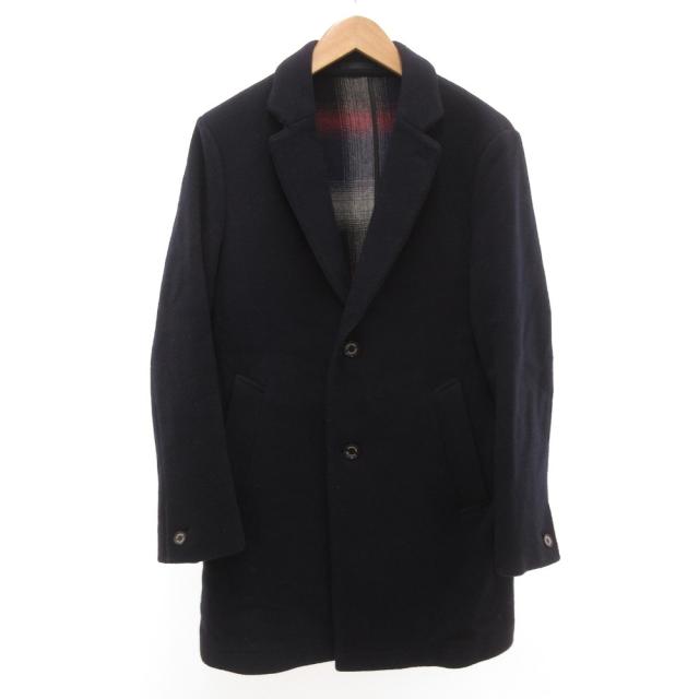 美品 ブラックレーベルクレストブリッジ メルトンチェスターコート メンズLウール 中古】ブラックレーベルクレストブリッジ BLACK LABEL CRESTBRIDGE