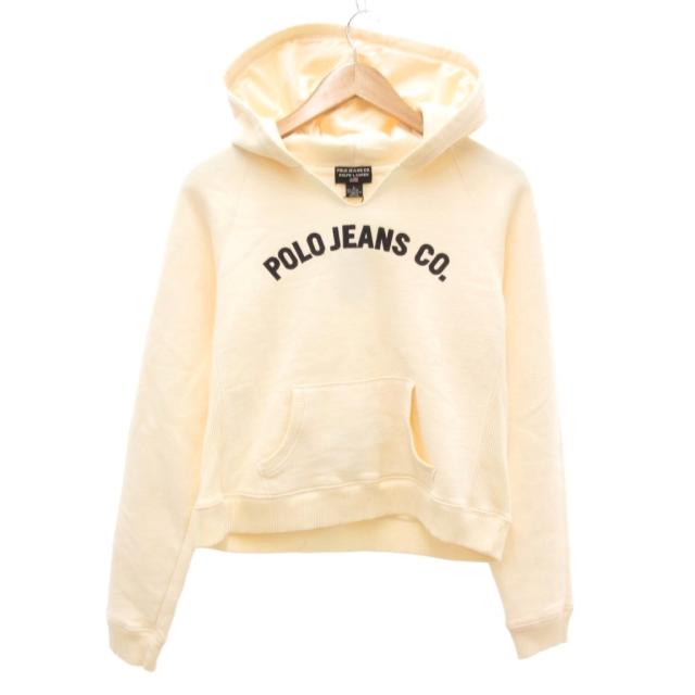 【中古】未使用品 ポロジーンズ ラルフローレン POLO JEANS タグ付き パーカー スウェット フーディー ロゴ L