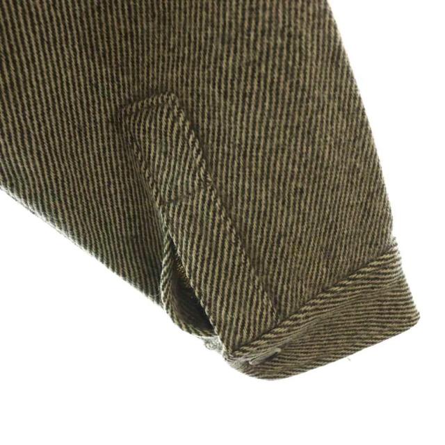 【中古】ウールリッチ WOOLRICH USA製 70's シャツジャケット ベージュ ブラック /ES ■GY01 メンズ_3
