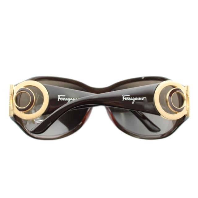 中古】Salvatore Ferragamo 眼鏡 サングラス セルフレーム カラー