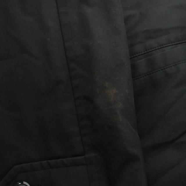 【中古】バーバリー ロンドン BURBERRY LONDON コート M 黒 ブラック フード ライナー付き ノバチェック 長袖_7
