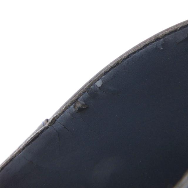 【中古】ダイアナ DIANA ニーハイブーツ ロング レザー ポインテッドトゥ 23.5 黒 ブラック /FF ■GY44_8