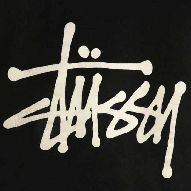 【中古】ステューシー STUSSY BASIC STUSSY HOOD パーカー スウェット プルオーバー 長袖 M ブラック Z4000SAS19_5