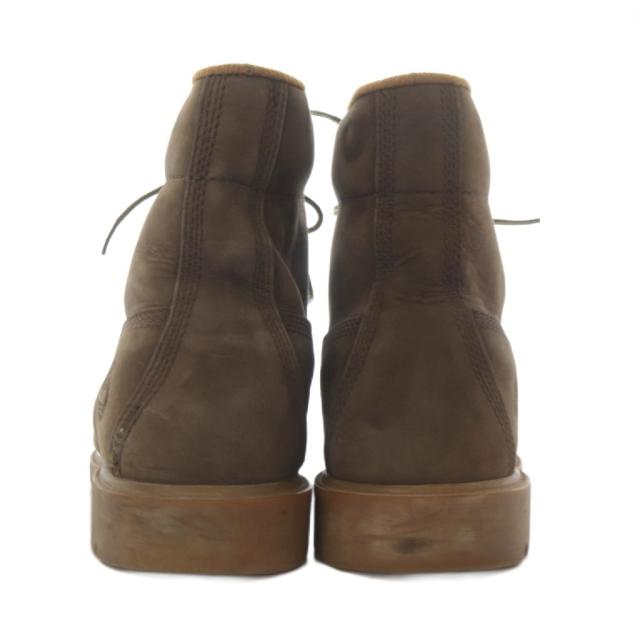 【中古】ティンバーランド Timberland 6インチ ベーシック ブーツ ワーク ショート US9 ダークブラウン 6400R