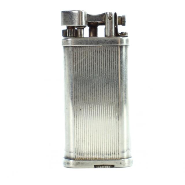 【中古】ダンヒル dunhill ジャンク品 ガスライター ユニーク ハンマー 喫煙具 たばこ 小物 ロゴ シルバー色 ■GY19