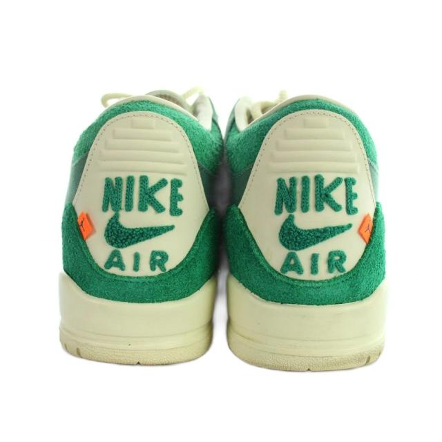 【中古】ナイキ NIKE FZ7974-300 Chanel Abney Air Jordan 3 Retro OG SP スニーカー シューズ 靴 ロゴ 28.5cm 緑_4