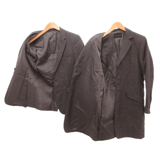 【中古】ラウンジリザード LOUNGE LIZARD 近年モデル 3ピース セットアップ スーツ テーラードジャケット コート 2_5