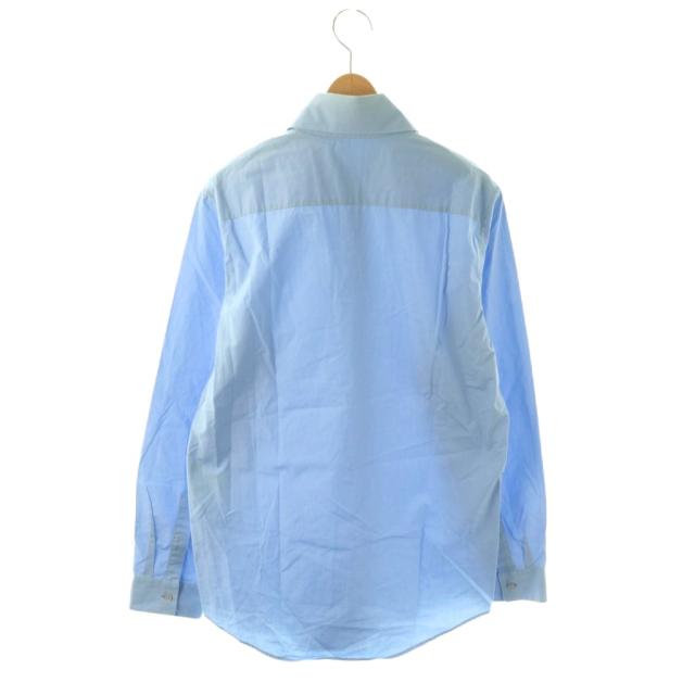 【中古】ジルサンダー JIL SANDER コットンシャツ 長袖 36 サックスブルー /SS ■OS ■GY19 メンズ_1