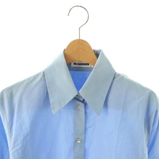【中古】ジルサンダー JIL SANDER コットンシャツ 長袖 36 サックスブルー /SS ■OS ■GY19 メンズ_2