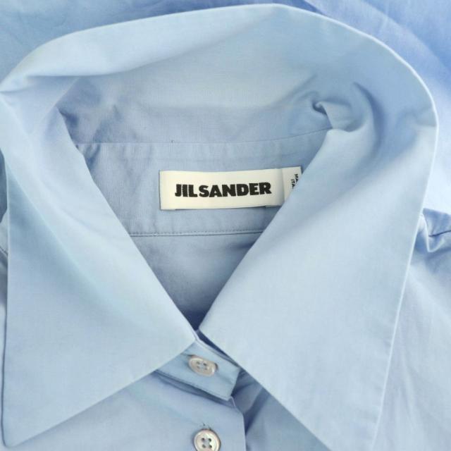 【中古】ジルサンダー JIL SANDER コットンシャツ 長袖 36 サックスブルー /SS ■OS ■GY19 メンズ_4