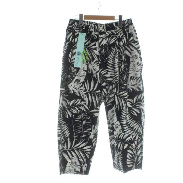 【中古】未使用品 マジックスティック MAGIC STICK 24SS-MS-037 IDEAL CHILLIN CROPPED PANTS BLK イージーパンツ