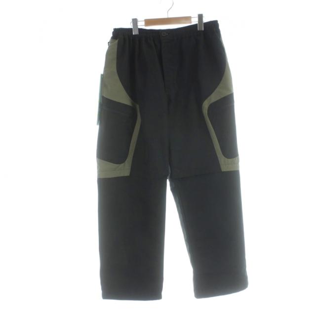 【中古】未使用品 マジックスティック MAGIC STICK 24AW-MS8-010 WR TECH 2WAY TRACK PANTS BLK トラックパンツ
