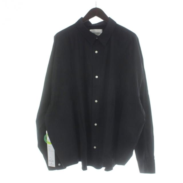 【中古】未使用品 マジックスティック MAGIC STICK 25FW-MS8-011 2FACE DRESS SHIRT V2 BLK ドレスシャツ タグ付き