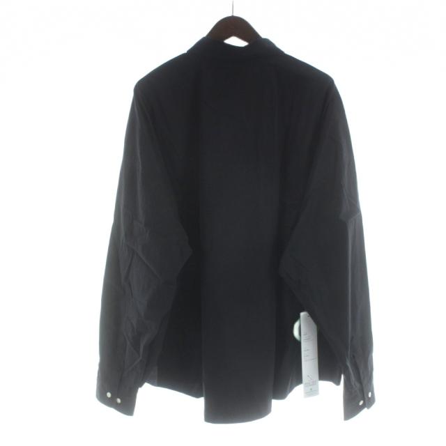 【中古】未使用品 マジックスティック MAGIC STICK 25FW-MS8-011 2FACE DRESS SHIRT V2 BLK ドレスシャツ タグ付き_1