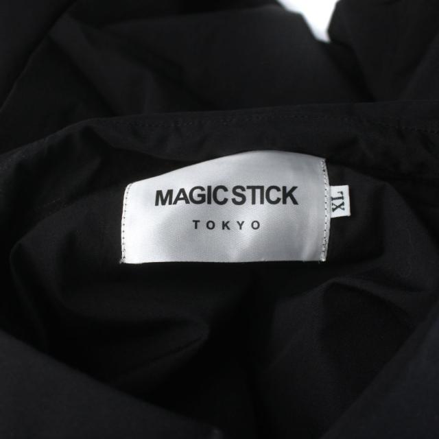 【中古】未使用品 マジックスティック MAGIC STICK 25FW-MS8-011 2FACE DRESS SHIRT V2 BLK ドレスシャツ タグ付き_4