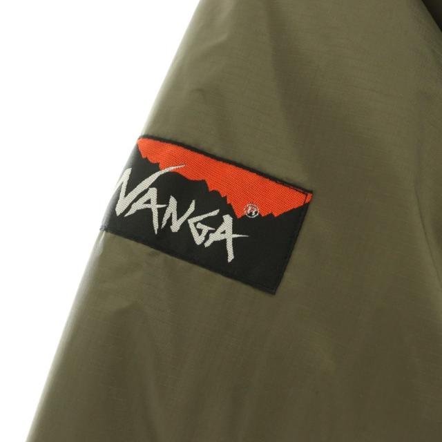 【中古】ナンガ NANGA × BEAVER HAPPY DOWN JACKET ダウンジャケット ジップアップ S カーキ /HK ■GY12 メンズ_5