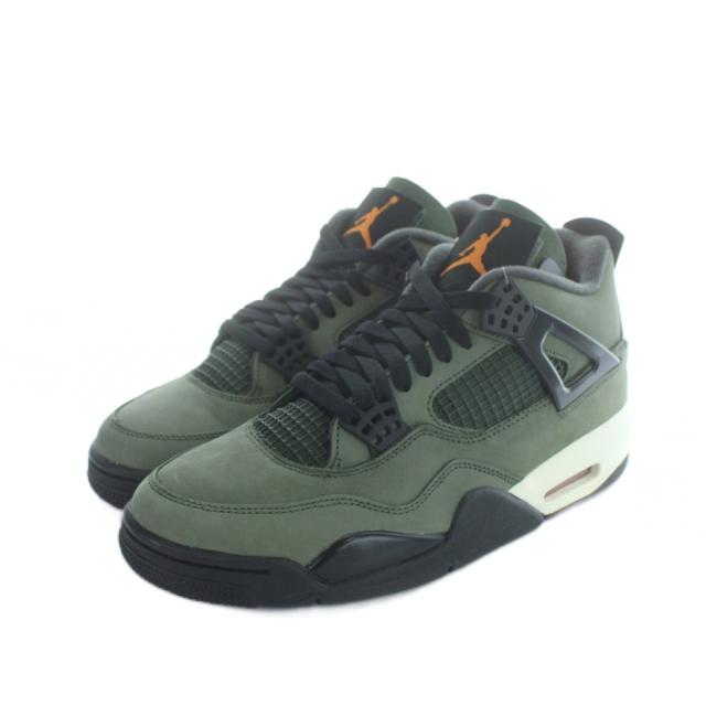 【中古】未使用品 ナイキ NIKE IB1519-200 UNDEFEATED Air Jordan 4 Retro OG SP Deep Green スニーカー タグ付き_1