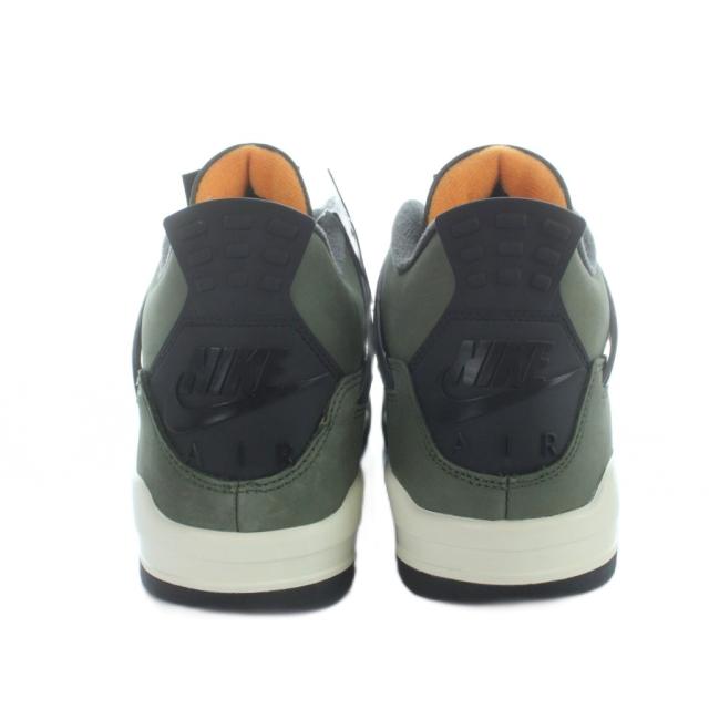【中古】未使用品 ナイキ NIKE IB1519-200 UNDEFEATED Air Jordan 4 Retro OG SP Deep Green スニーカー タグ付き_4