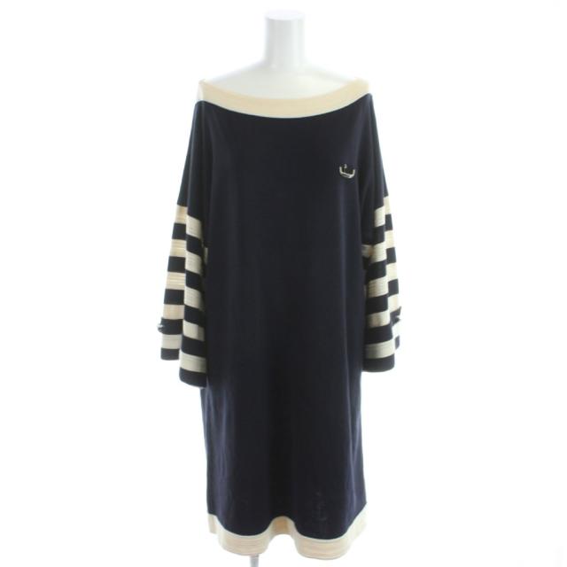 中古】シャネル CHANEL ブティック ワンピース チュニック ひざ丈 長袖