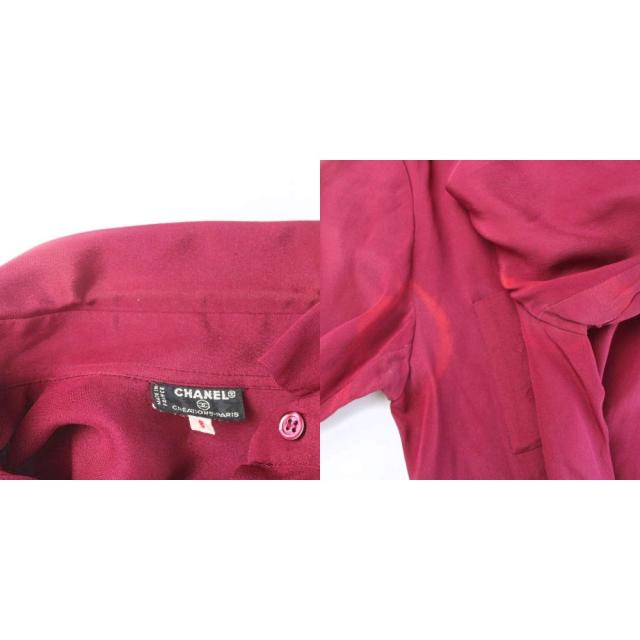 中古】シャネル creations paris 70s ヴィンテージ シャツ ブラウス
