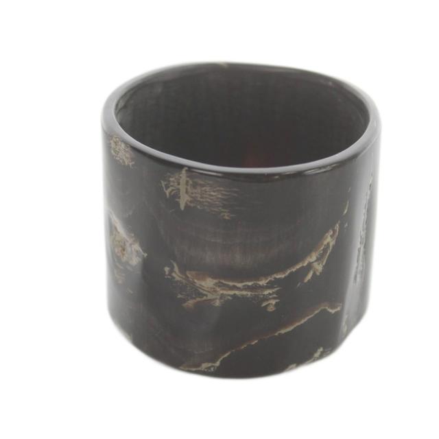【中古】FUMIKA UCHIDA WATER BUFFALO HORN バングル アクセサリー ブレスレット 黒 ブラック ■GY69 /MQ メンズ