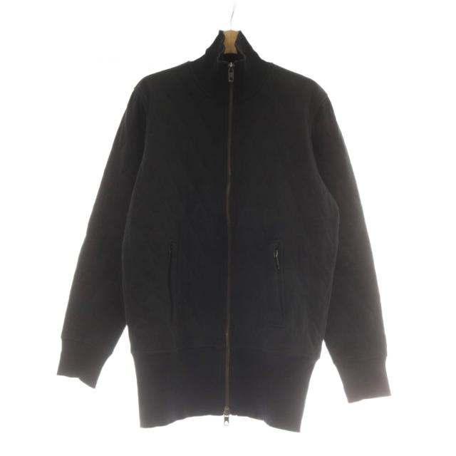 【中古】ディーゼルブラックゴールド DIESEL BLACK GOLD ブルゾン M キルティング ダブルジッパー 黒 ブラック