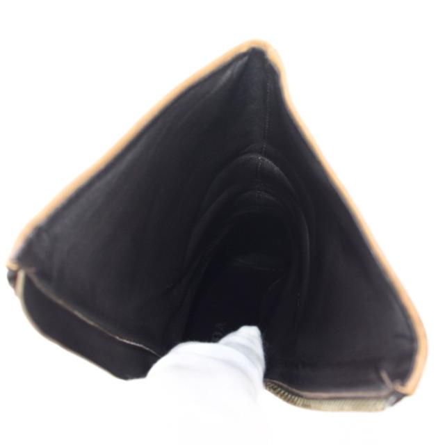 【中古】プラダ PRADA ショートブーツ ポインテッドトゥ レザー ステッチ ベルト 36 ベージュ /TK ■GY99 レディース_4