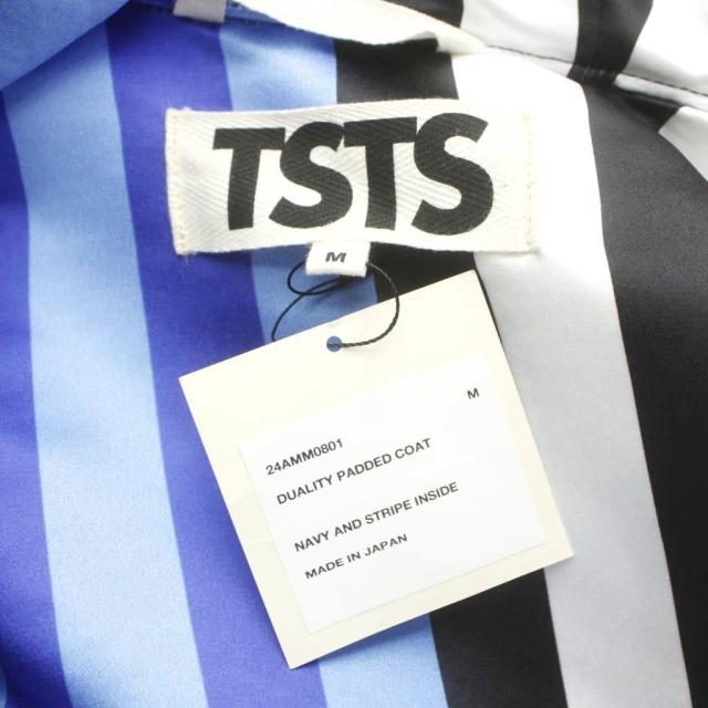 【中古】未使用品 TSTS ティーエスティーエス DUALITY PADDED COAT 中綿コート フード タグ付き M 紺 ネイビー 青_2