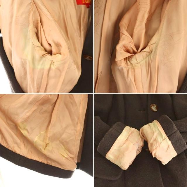 【中古】ヴィヴィアンウエストウッドレッドレーベル Vivienne Westwood RED LABEL コート ウール ラムファー_6