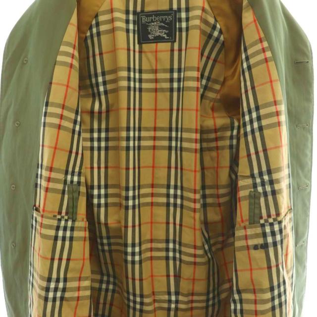 中古】バーバリーズ Burberrys ステンカラーコート 裏地ノバチェック