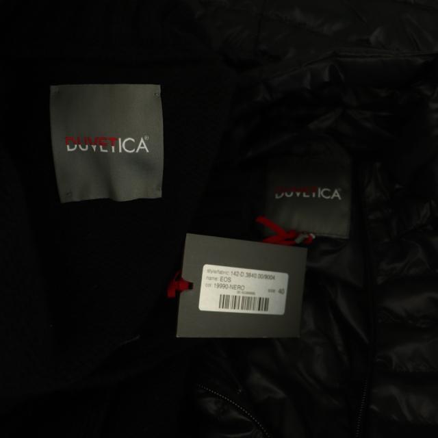 【中古】デュベティカ DUVETICA EOS ニットダウンジャケット ライナー付き ウール 40 黒 /MI ■GY19 レディース_8
