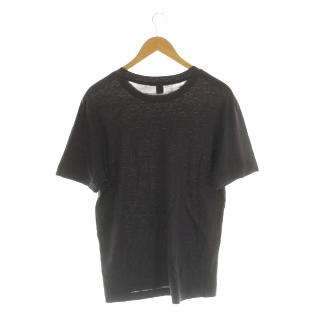 【中古】ルイヴィトン LOUIS VUITTON Tシャツ リネン ロゴプリント S 紫 /MI ■GY19 メンズ_1