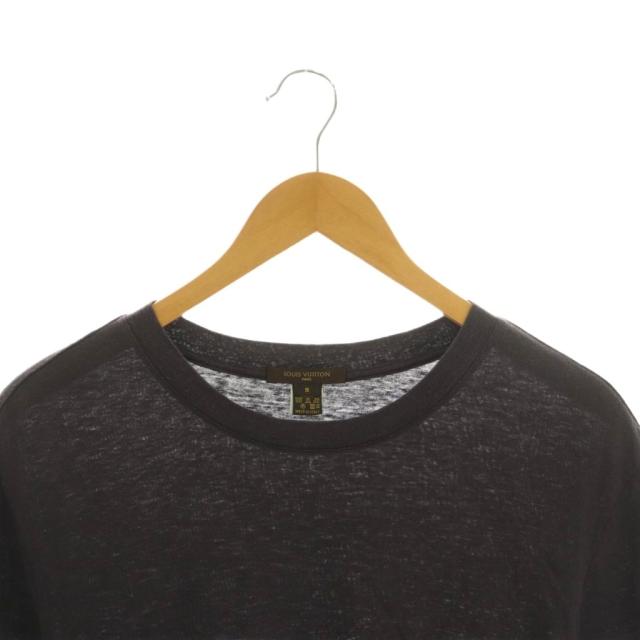 【中古】ルイヴィトン LOUIS VUITTON Tシャツ リネン ロゴプリント S 紫 /MI ■GY19 メンズ_2