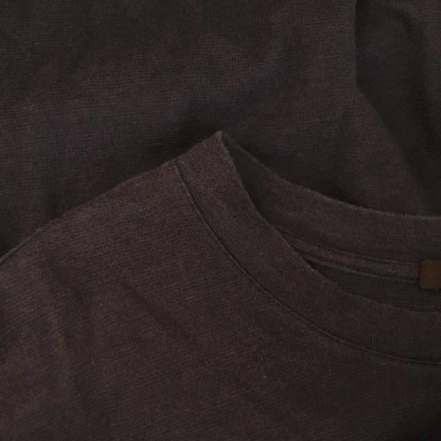 【中古】ルイヴィトン LOUIS VUITTON Tシャツ リネン ロゴプリント S 紫 /MI ■GY19 メンズ_5