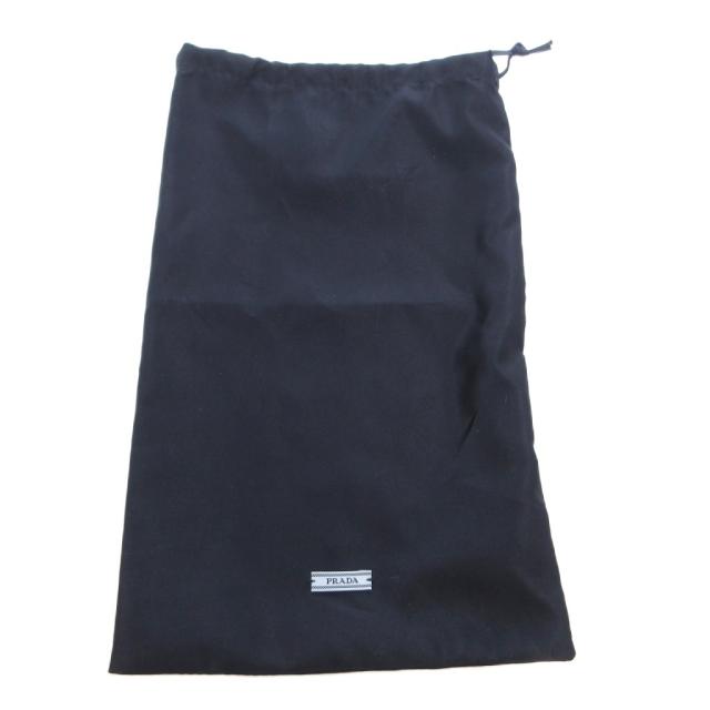【中古】プラダ PRADA パンプス ミュール エナメル ポインテッドトゥ 三角プレート 35 黒 ブラック /FF ■GY19_8