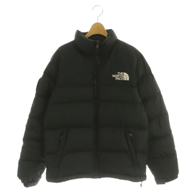 【中古】ザノースフェイス ホワイトレーベル 92 RETRO ANNIVERSARY NUPTSE JACKET M/95 黒 NJ1DN59A