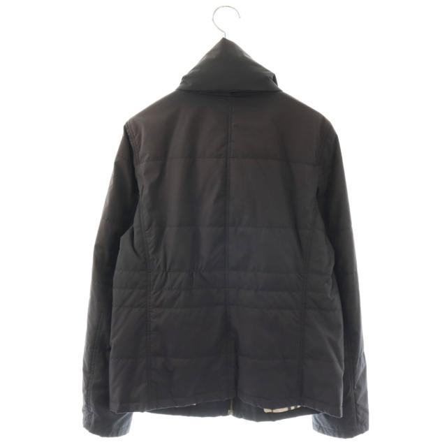 【中古】バーバリー ロンドン BURBERRY LONDON 中綿ジャケット ブルゾン ノバチェック裏地 38 ブラック /ES ■GY19_1