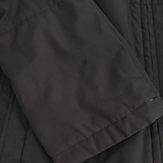【中古】バーバリー ロンドン BURBERRY LONDON 中綿ジャケット ブルゾン ノバチェック裏地 38 ブラック /ES ■GY19_6