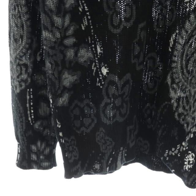 【中古】シュプリーム SUPREME 24SS Printed paisley sweater ニット セーター 長袖 L ブラック /DF ■GY12 メンズ_3
