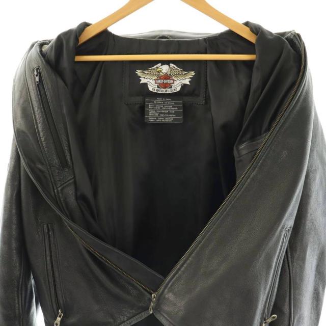 中古】ハーレーダビッドソン HARLEY DAVIDSON レザージャケット ジップ