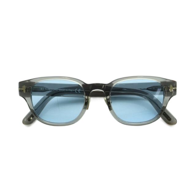 【中古】トムフォード TOM FORD サングラス 眼鏡 セルフレーム 48□21-145 クリアブラック TE5861 /MI ■GY12 メンズ
